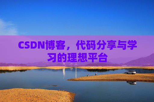 CSDN博客，代码分享与学习的理想平台